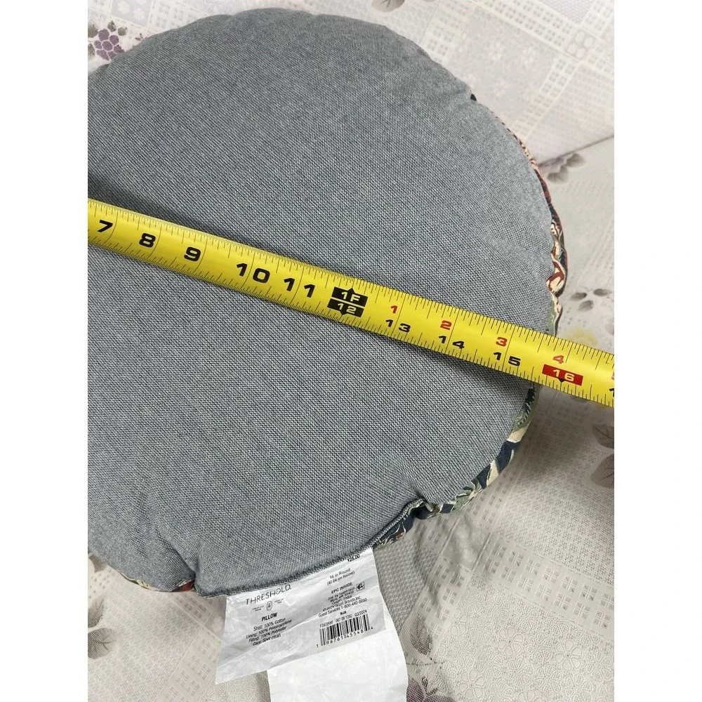 Threshold Woven Cotton Blue Round 16
